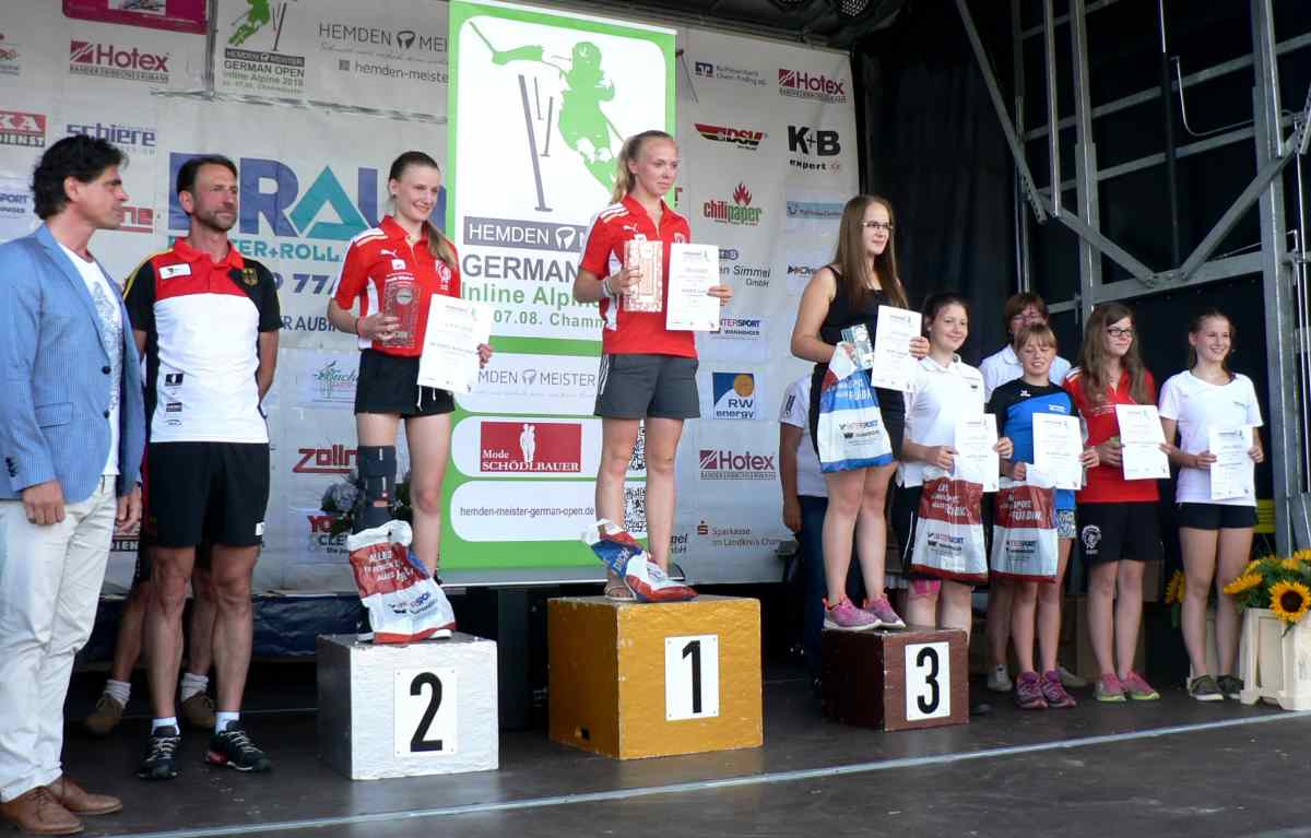 Einen Doppelsieg gab es bei den Schülerinnen für den FC Chammünster durch Luzia Gruber und Anna-Sophie Münch. Ebenso bei der weiblichen Jugend mit Magdalena Gruber und Katharina Hoffmann.