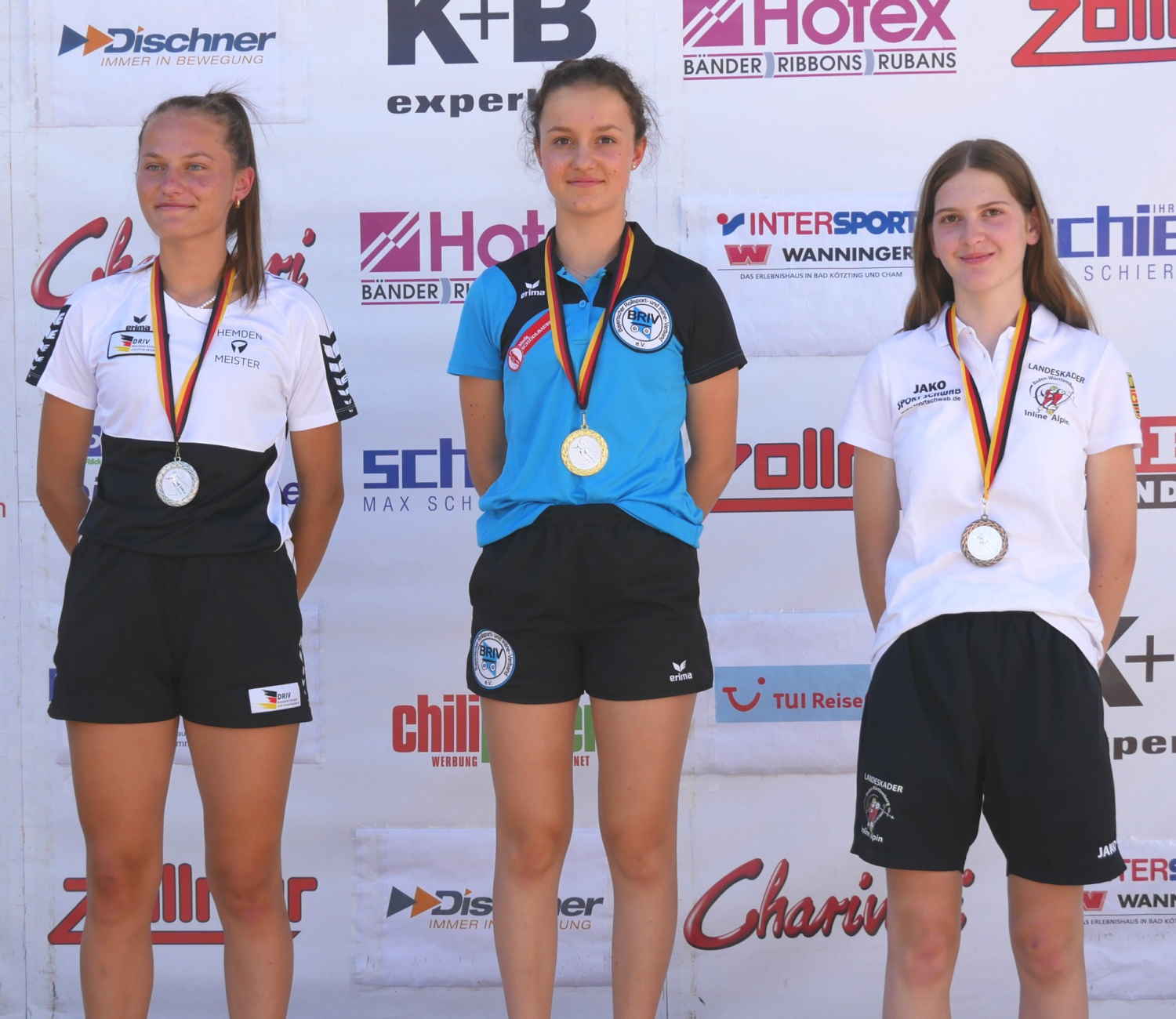 Siegerin im Deutschen Inlinecup bei den Schülerinnen wurde Johanna Kolbeck vom ASV Arrach.