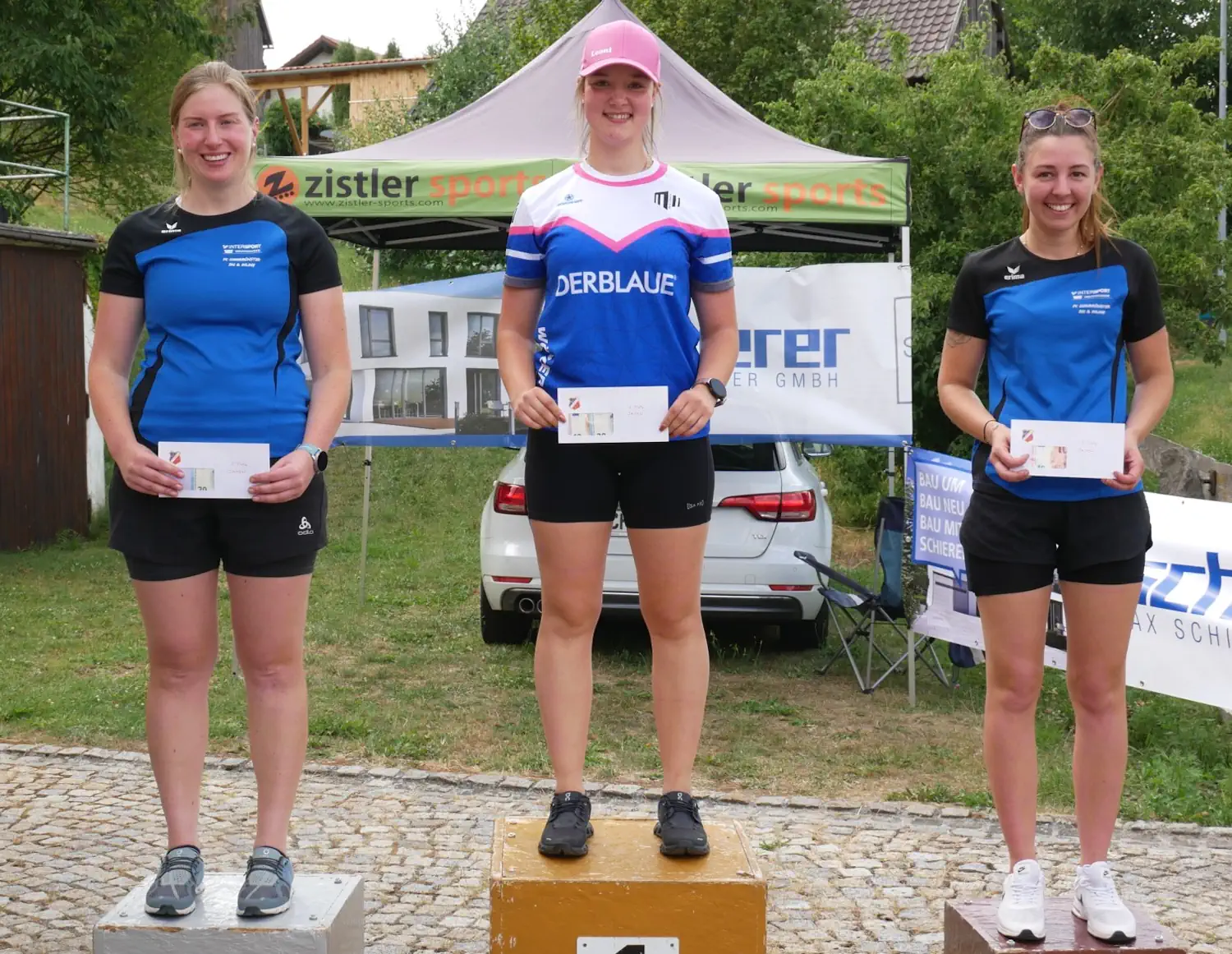 Den Finallauf gewann Leoni Kröplin (SC Fürstenfeldbruck) vor den FCClerinnen Claudia Wittmann und Katharina Hoffmann.
