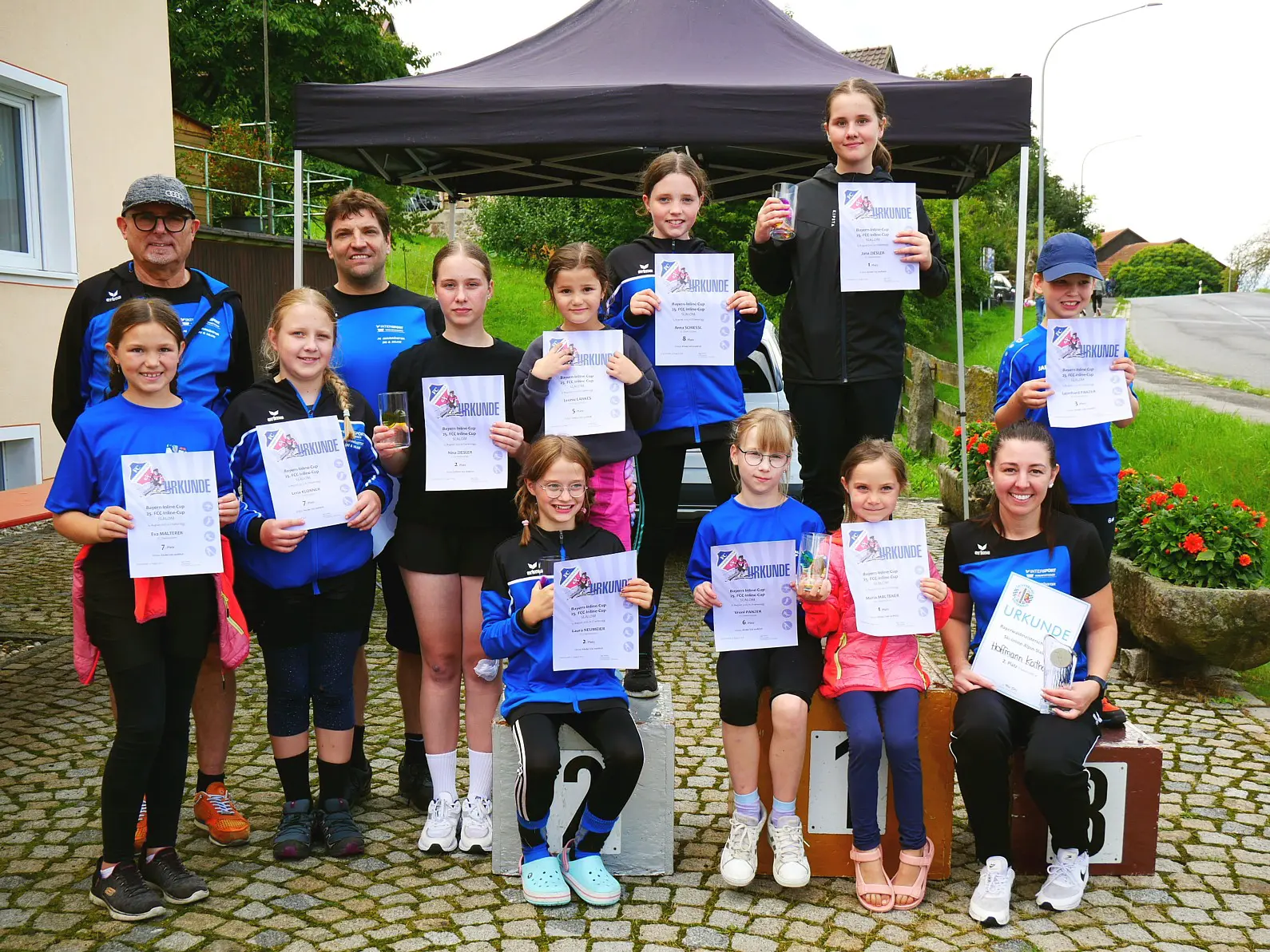 Das Rennteam des FC Chammünster schlug sich recht gut beim Heimrennen.
