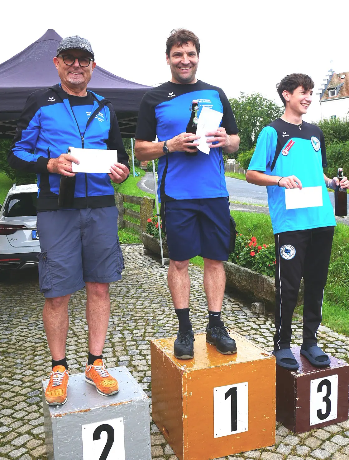 ...und sie die schnellsten bei den Herren.