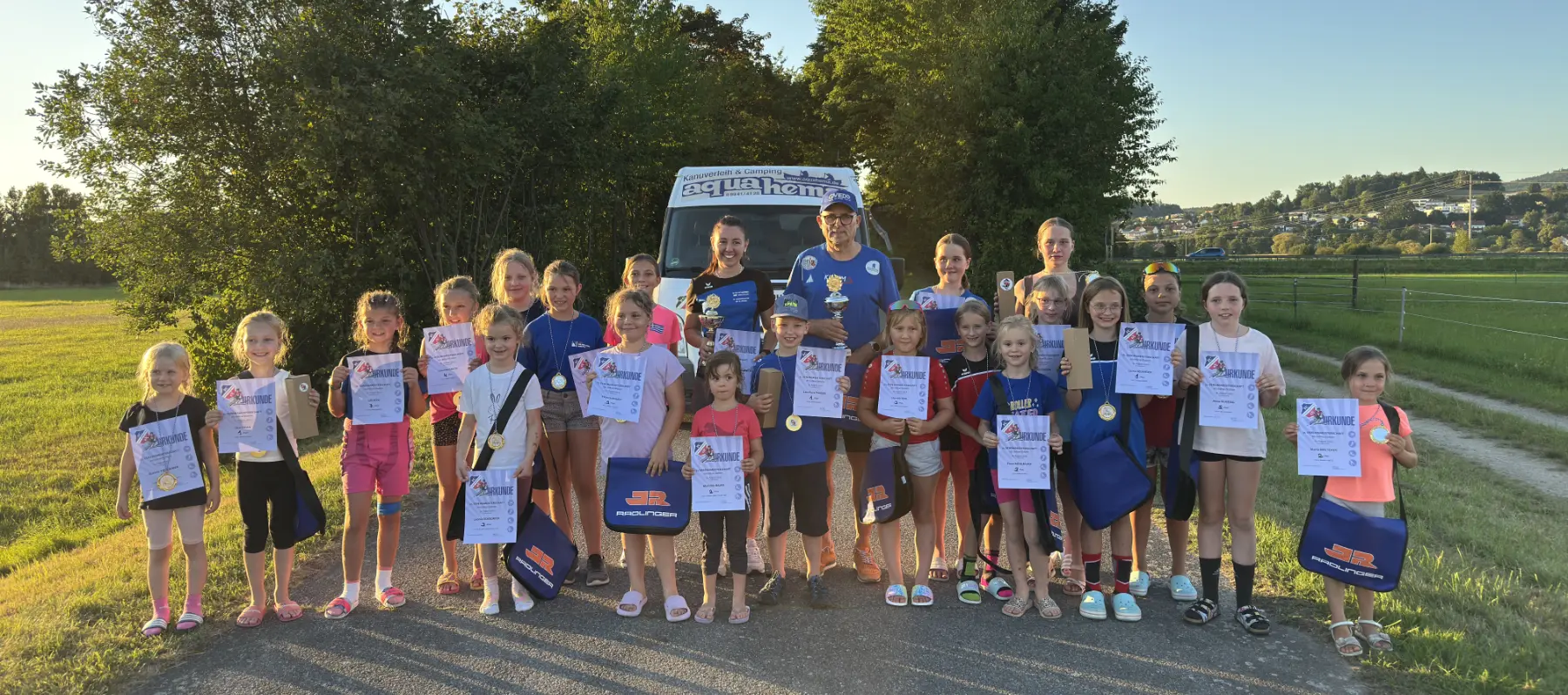 Lauter Sieger brachte die Inline-alpin-Vereinsmeisterschaft 2025 des FC Chammünster hervor, so dass alle am Ende mit der Sonne strahlen durften.