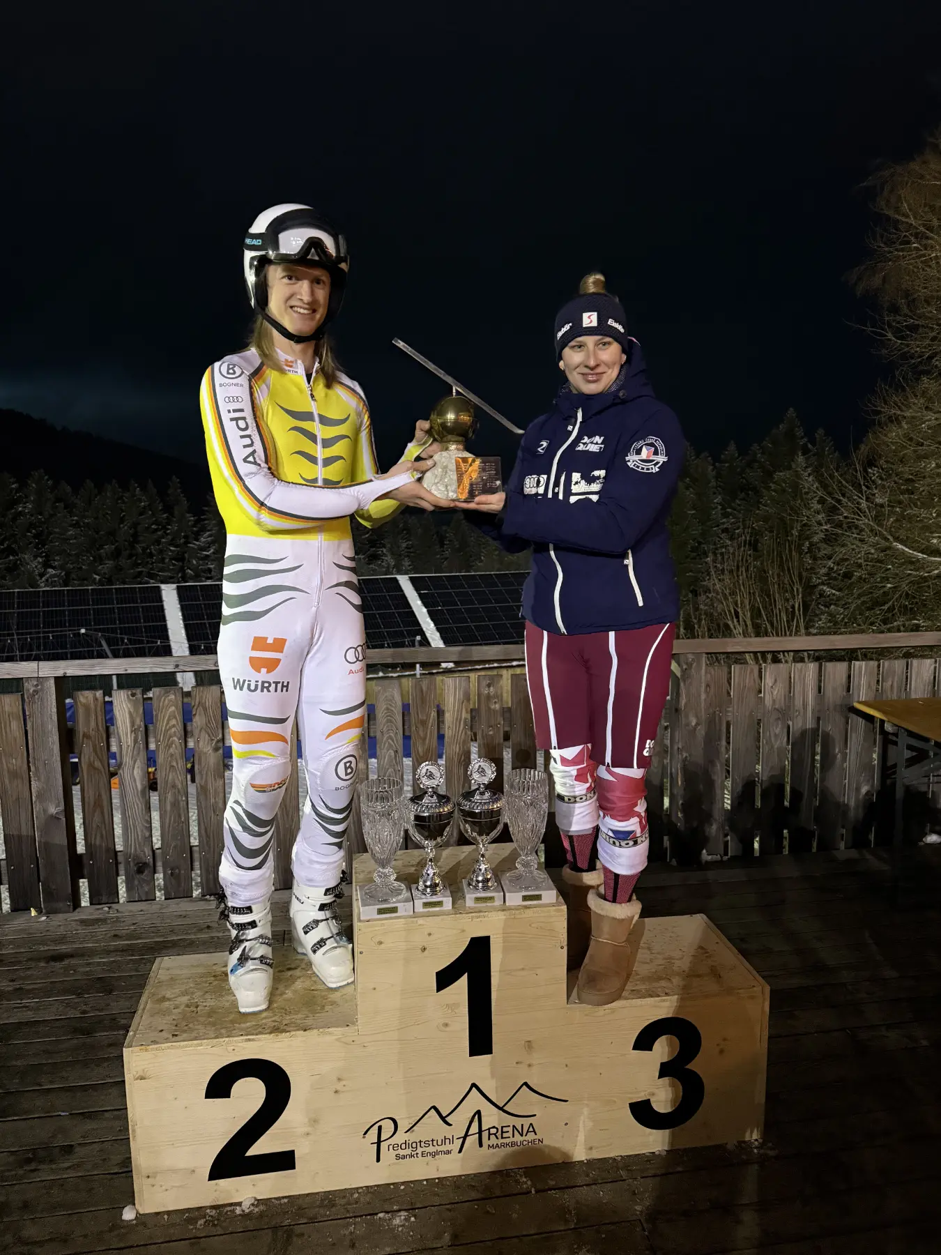 Tobias Haegele (FC Chammünster) und Tereza Haberova (SC Zwiesel) waren die Schnellsten bei den Herren und Damen. Tobias Haegele (FC Chammünster) und Tereza Haberova (SC Zwiesel) waren die Schnellsten bei den Herren und Damen.