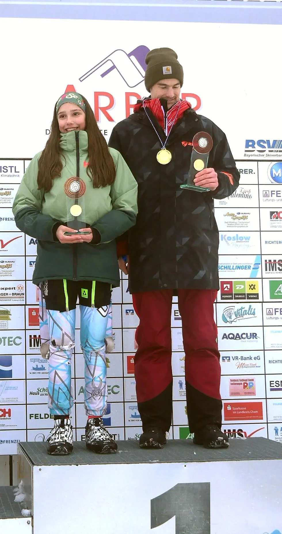 Philomena Schmatz vom WSV Sankt Englmar und Lukas Ranzinger vom SC Langfurth waren die Sieger der offenen Chamer Riesentorlauf-Landkreismeisterschaft 2026.