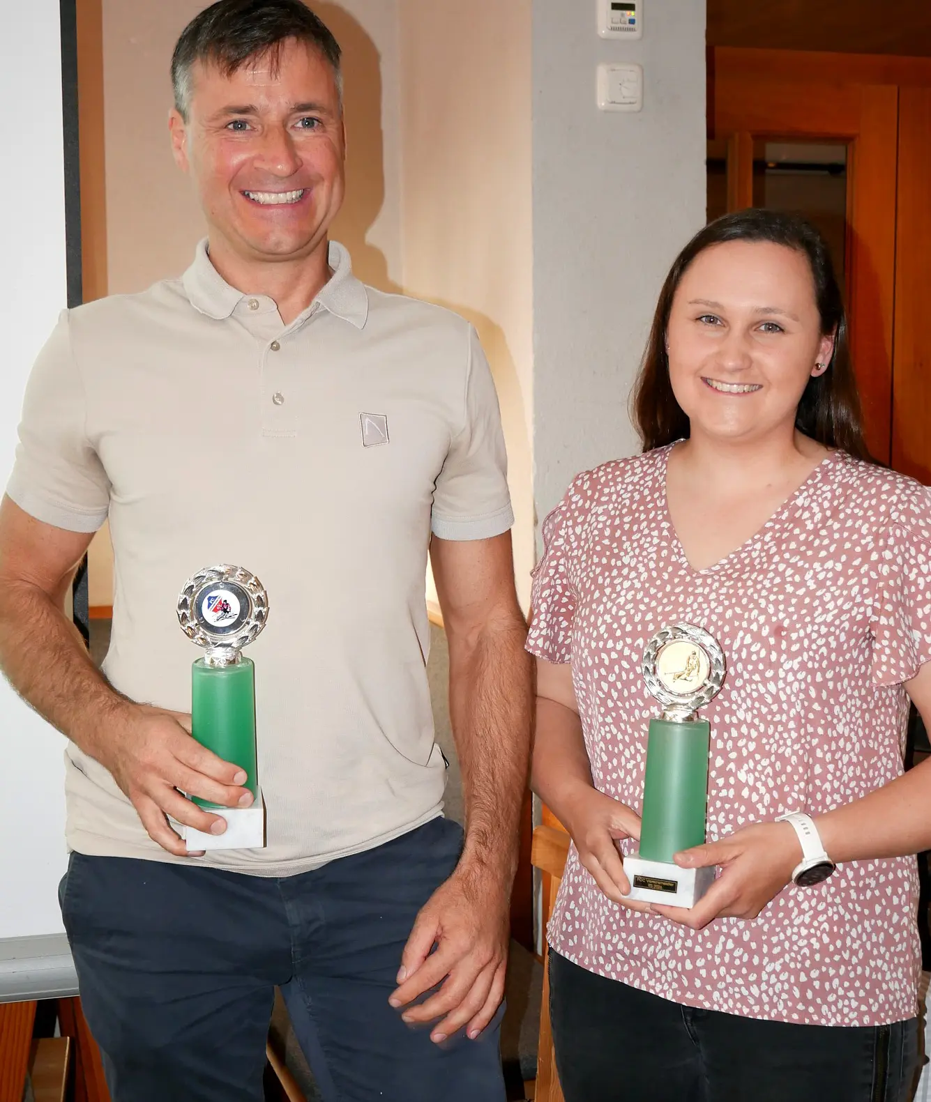 Wie schon öfter waren auch 2026 Daniel Mayer und Franziska Hofmann bei der Riesenslalom-Vereinsmeisterschaft erfolgreich.