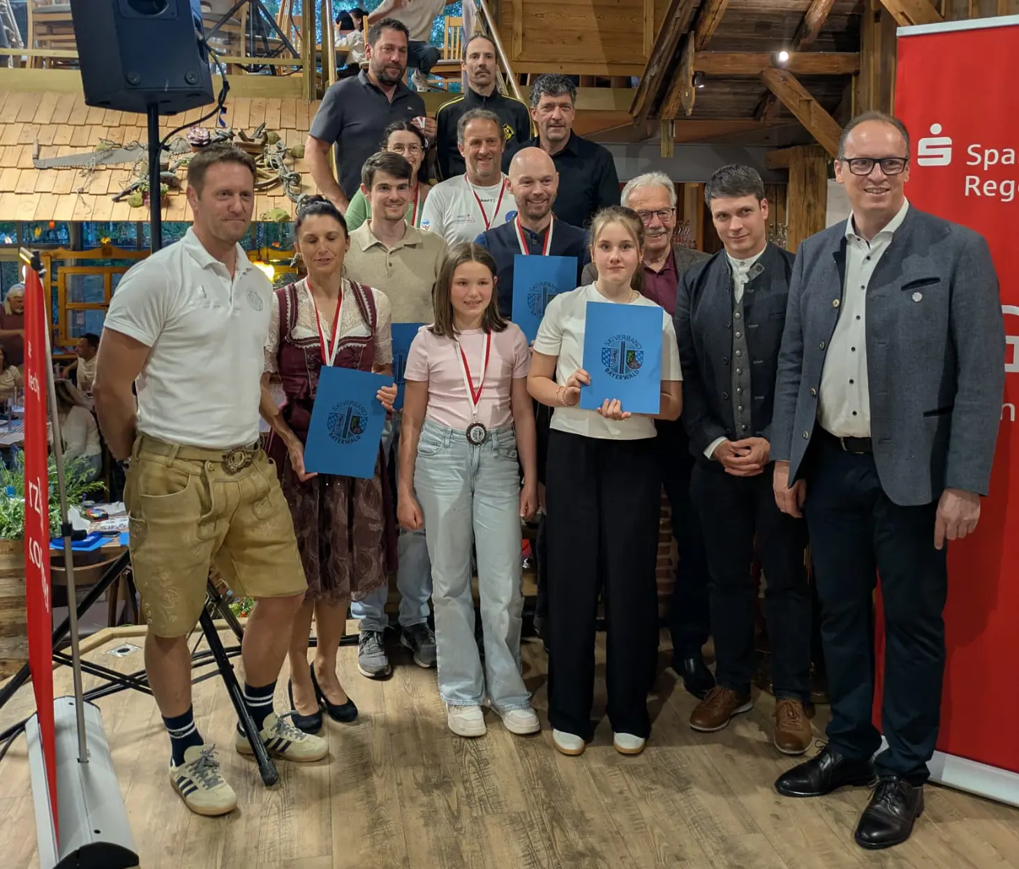 Die Gewinnervereine in der alpinen Vereinswertung.